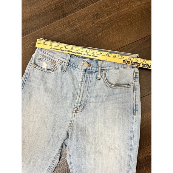 Madewell The Perfect Summer Jean Womens Size 27 Light Wash Denim Cropped - Picture 8 of 11
